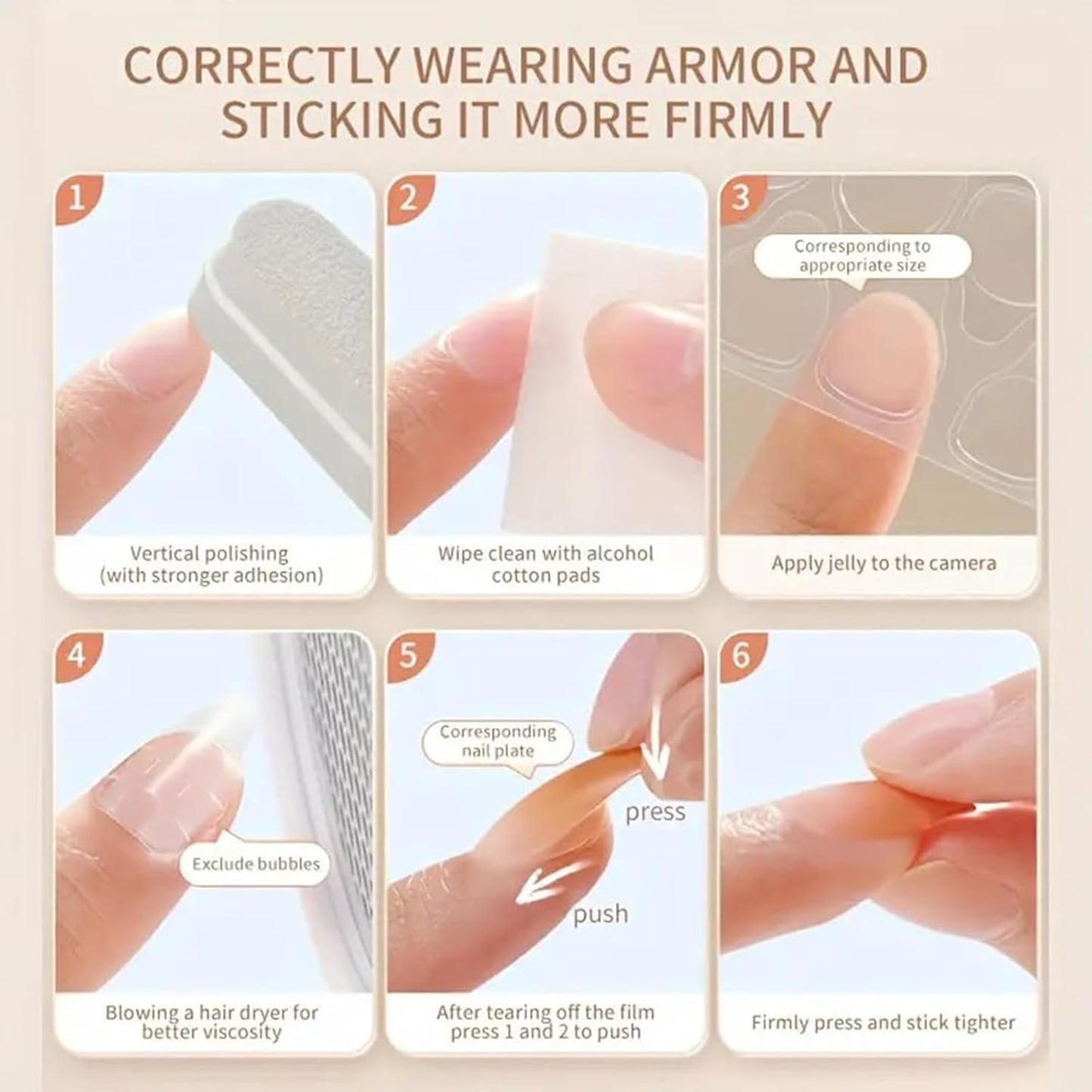 Glamrays Lot De 24 Faux Ongles À Coller, En Acrylique, Forme Amande, Taille Moyenne, Motif Léopard, Doré, Nude, Brillant, Couverture Complète De L’Ongle